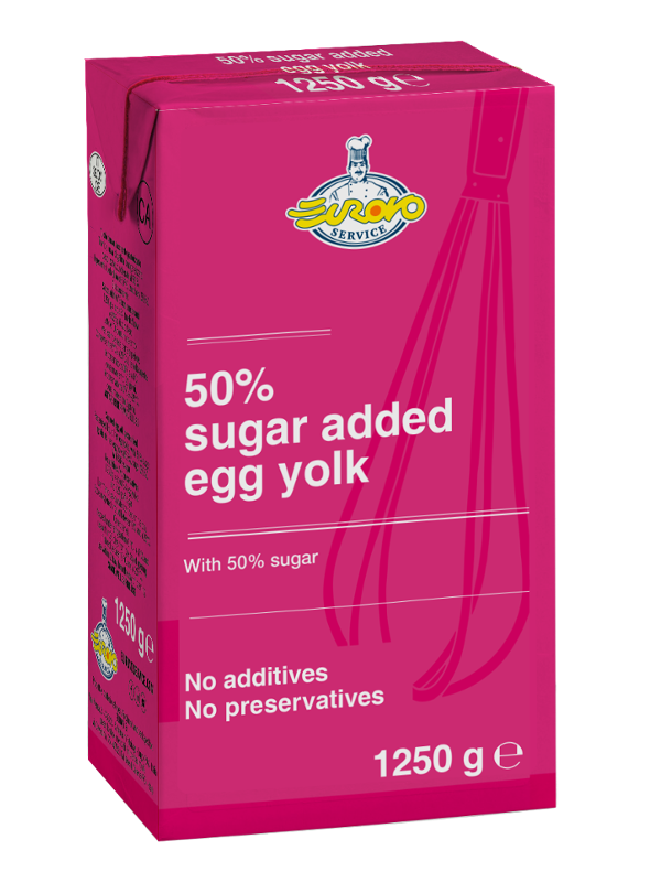 50% SUGAR ADDED EGG YOLK - Eurovo Service