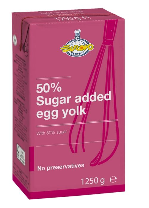 50% SUGAR ADDED EGG YOLK - Eurovo Service