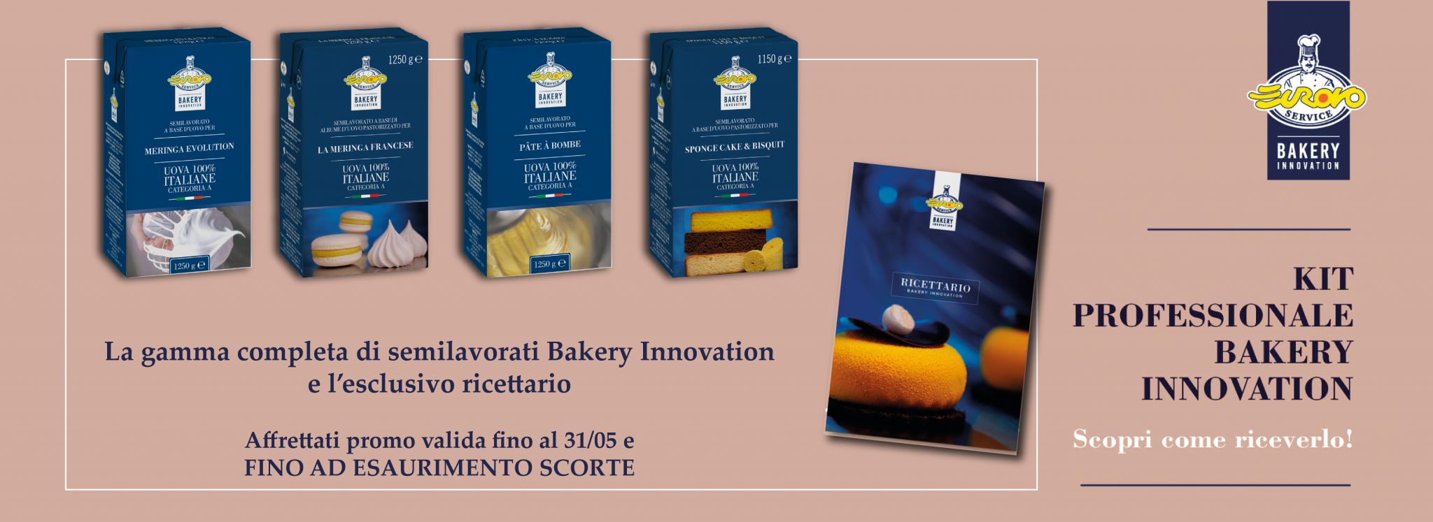 Kit professionale Bakery Innovation: scopri come riceverlo!