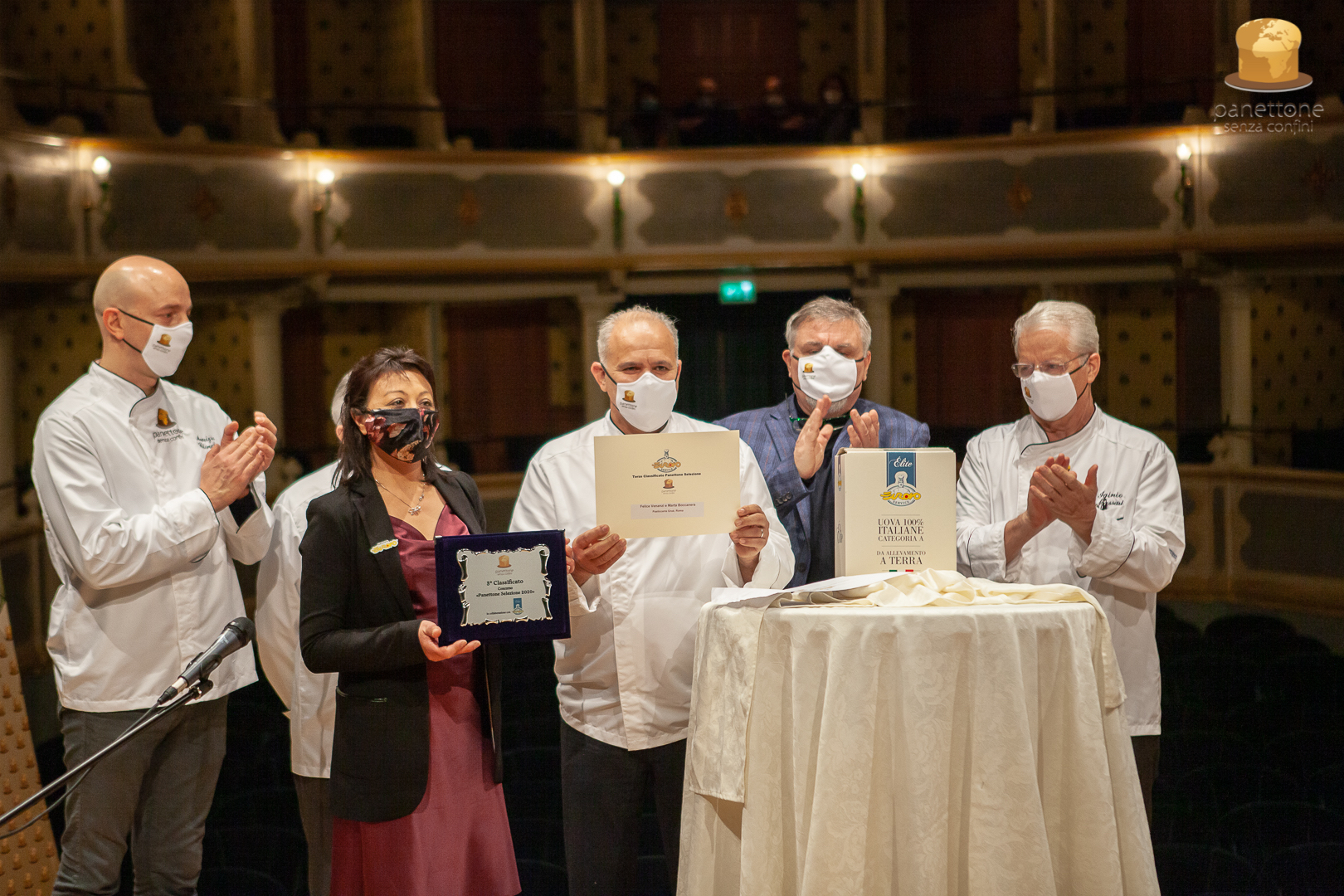 premiazione Panettone senza confini