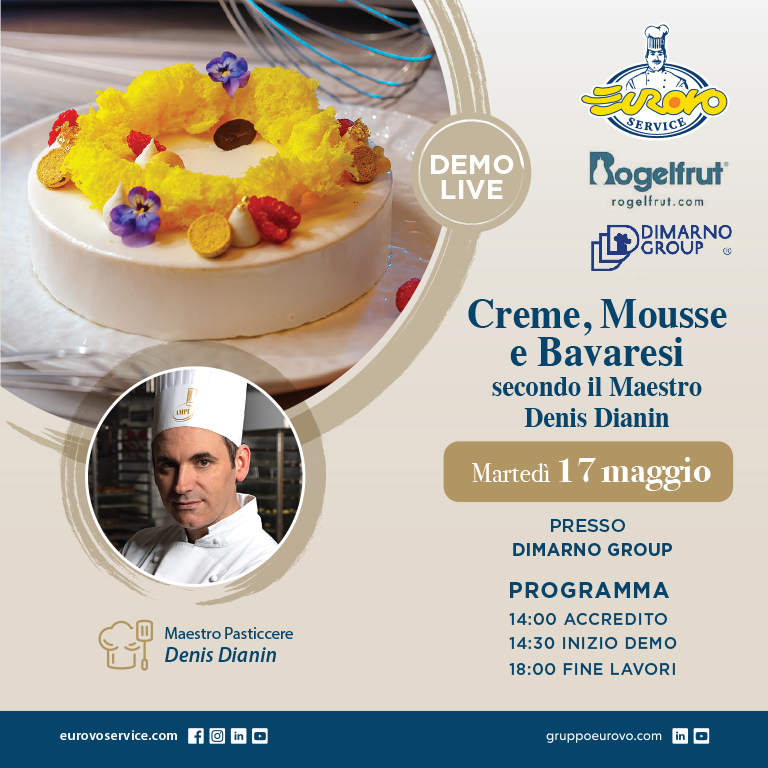 Pastry demo 17 maggio Dianin