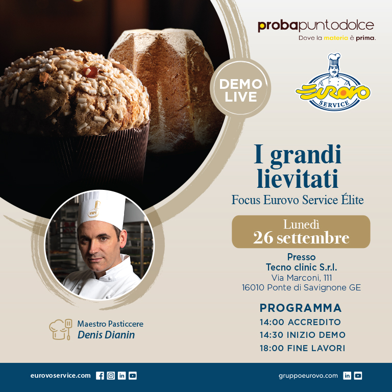 Pastry demo 26 settembre Dianin