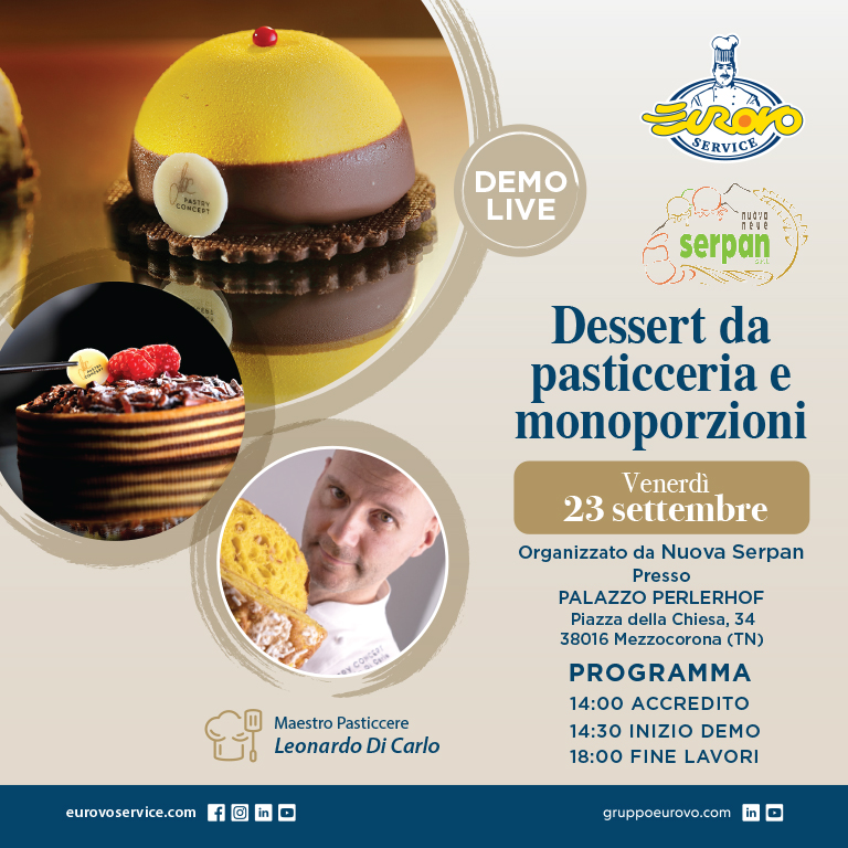 Pastry demo 23 settembre Di Carlo