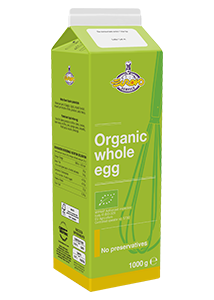 organig whole egg