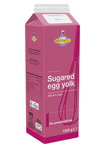 Sugared egg yolk