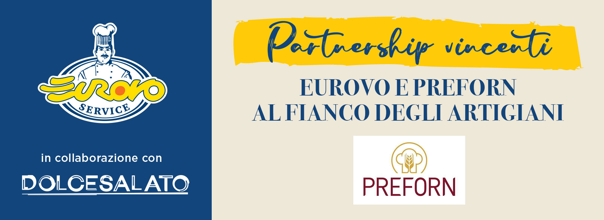 EUROVO E PREFORN AL FIANCO DEGLI ARTIGIANI