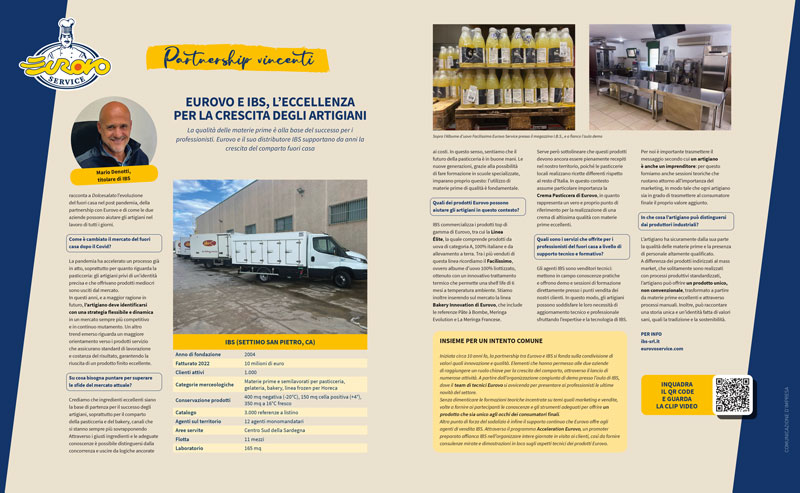 Eurovo Service partenship con IBS