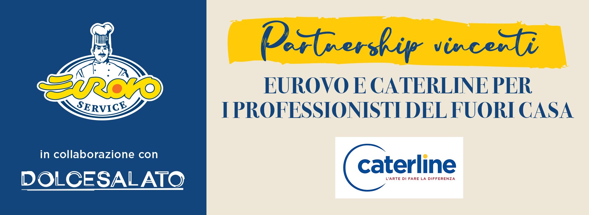 partnership EUROVO e CATERLINE