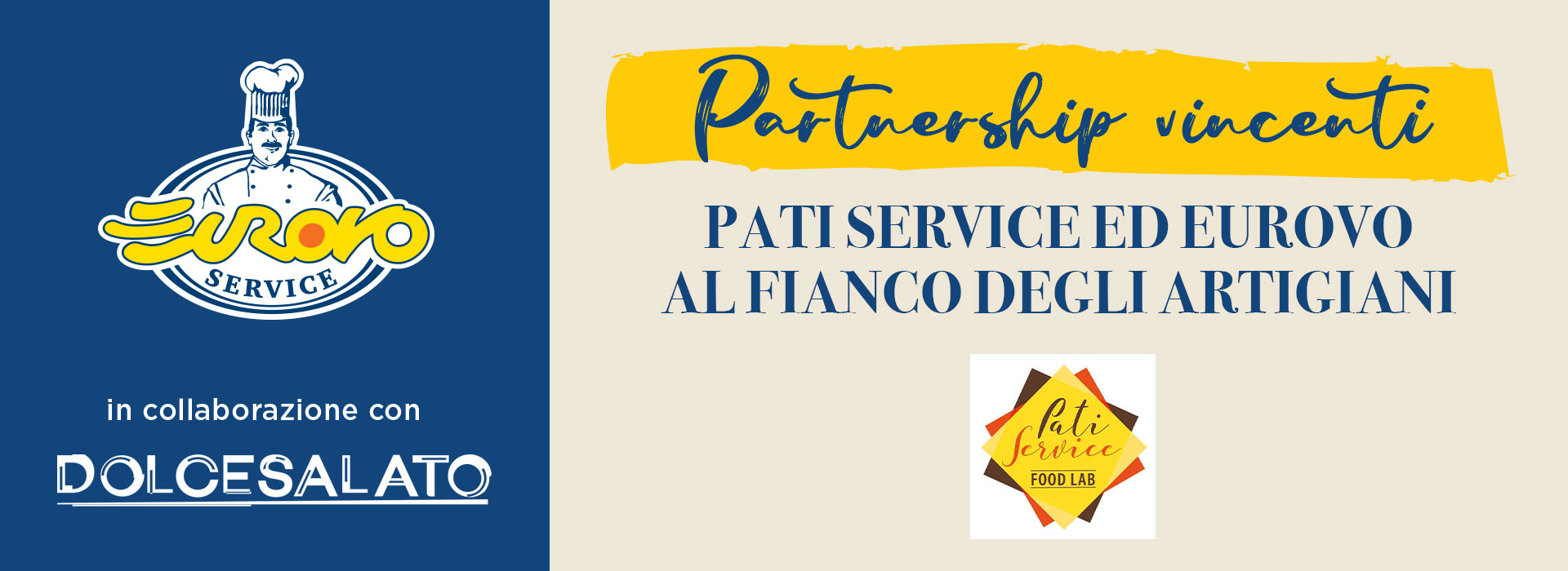 Eurovo partnership con Pati Service