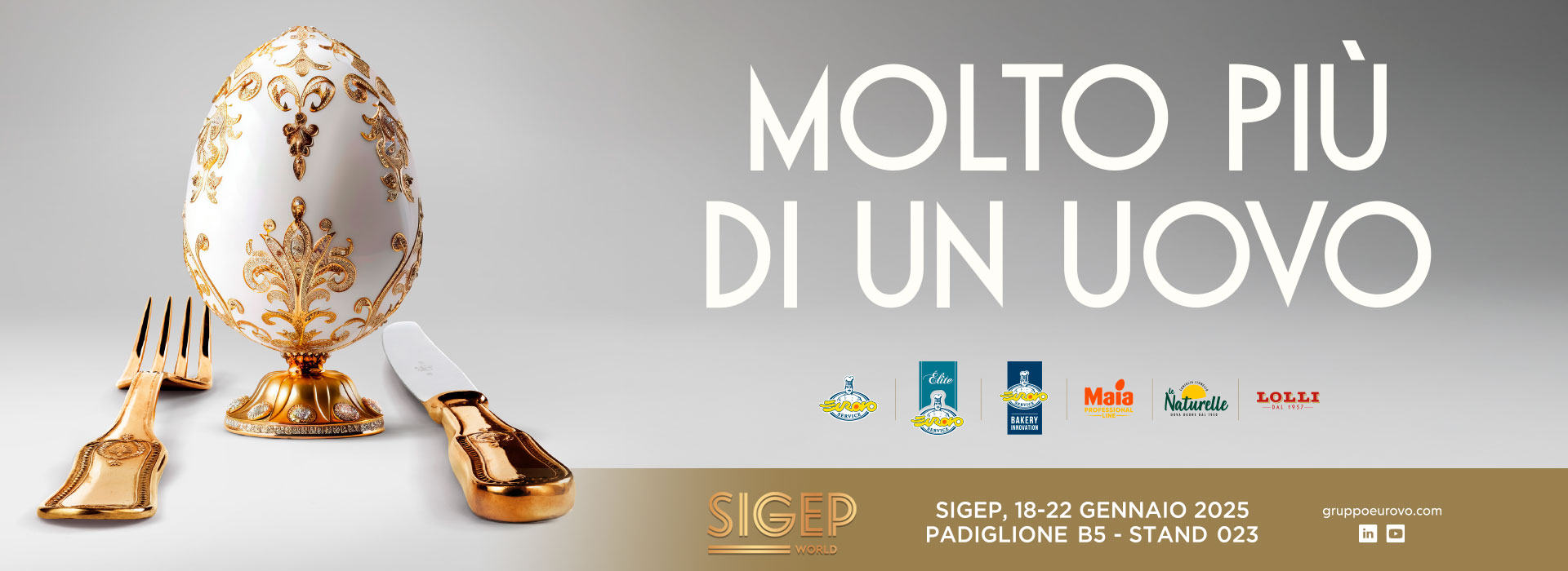 EUROVO SERVICE - Molto più di un uovo: esperienze inedite a Sigep 2025